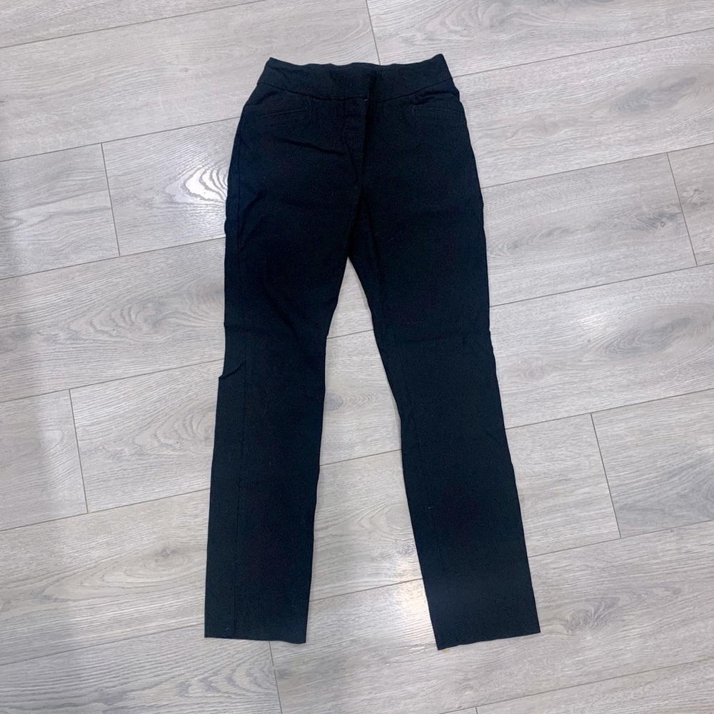 Reitmans Black Elastic Waist Dress Pants